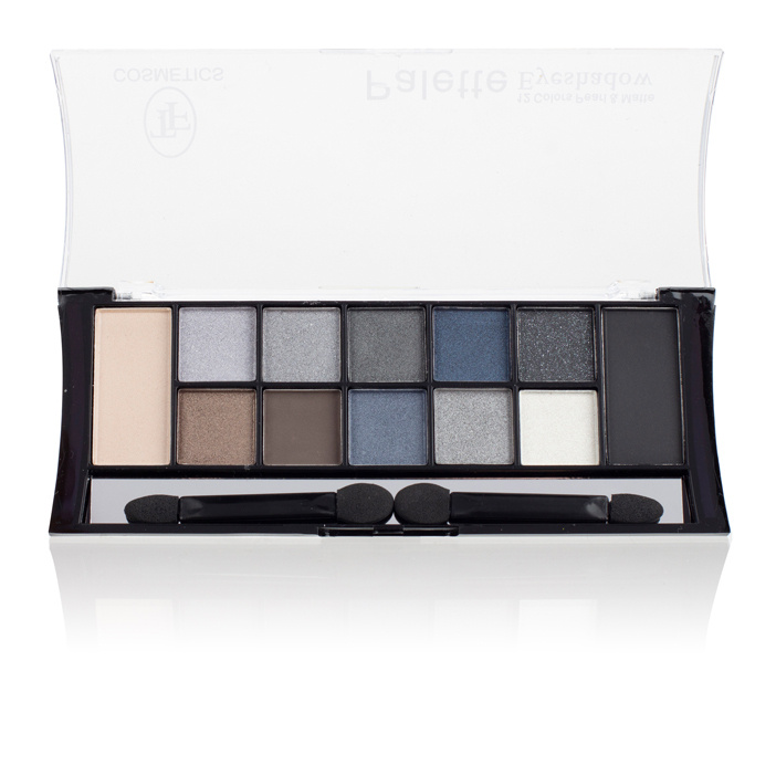 TF cosmetics Набор теней Color Palette Eyeshadow Pearl & Matte, тон 01 дымчато-серая гамма  #1