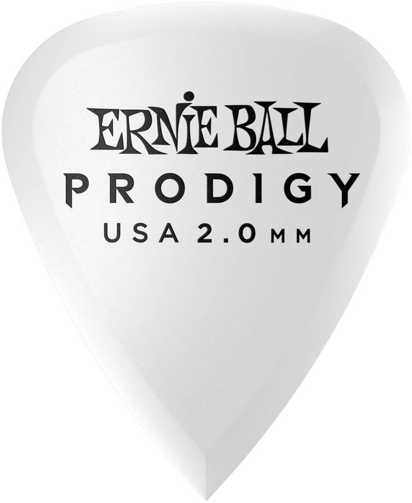 ERNIE BALL 9202 Prodigy White Набор медиаторов #1