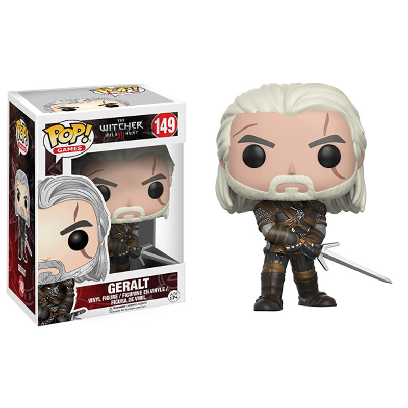 Funko pop The Witcher три Peripheral Geralt Female Demon Hunter #1