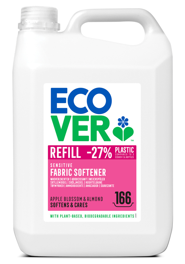 Ecover Экологический смягчитель кондиционер для стирки Яблоко и Миндаль Sensitive 5 л  #1