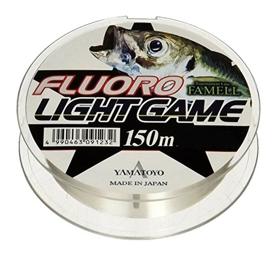 Флюорокарбон Yamatoyo Fluoro Llight Game, #0.4, 150 м, прозрачный #1