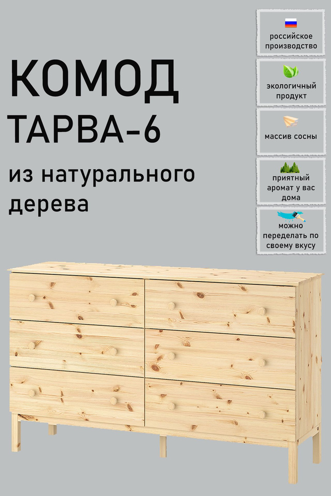 Комоды из дерева в икеа