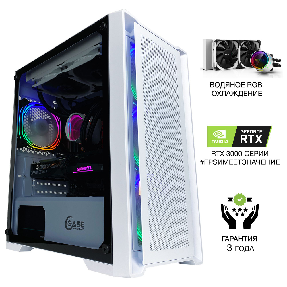 Robotcomp Системный блок ТУ-160М Plus (Intel Core i5-12600KF, RAM 32 ГБ, SSD 960 ГБ, NVIDIA GeForce RTX #1