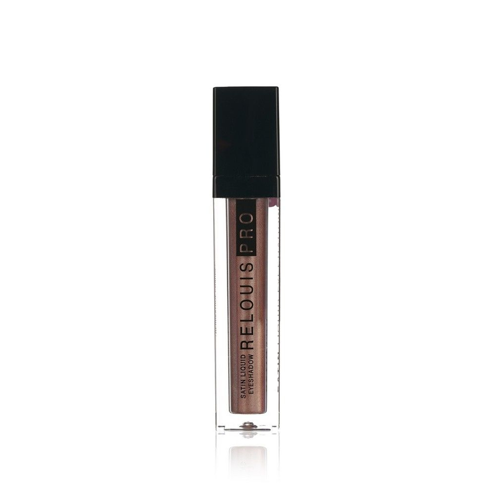 Жидкие тени для век Relouis PRO Satin Liquid Eyeshadow 22 , Bronze N'Roses , 4,5мл #1