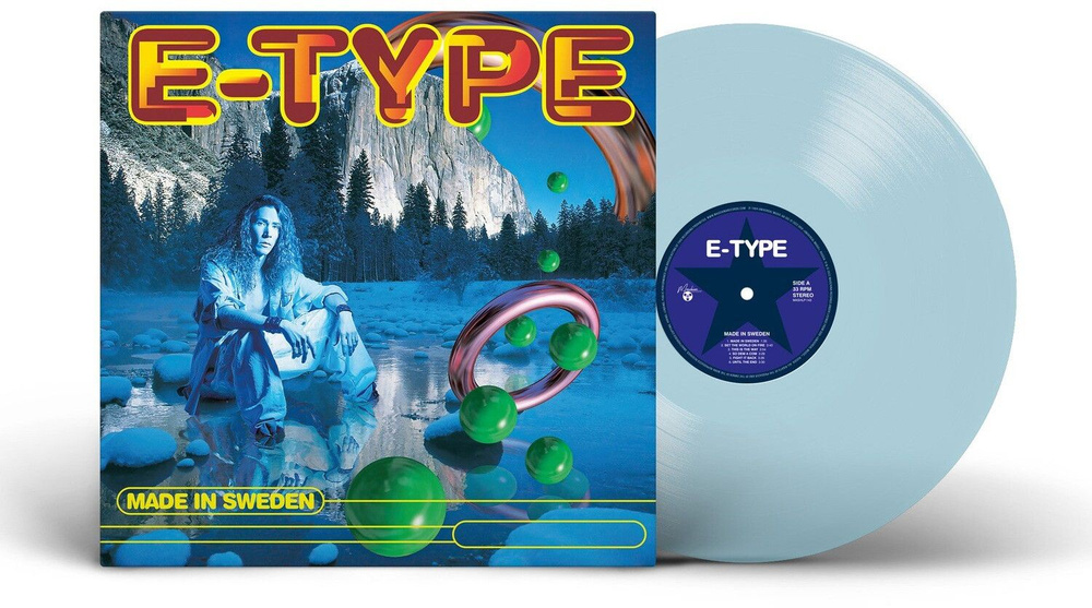 Виниловая пластинка E-Type. Made In Sweden (LP, Limited Edition, Remastered, Clear Blue Vinyl)  #1