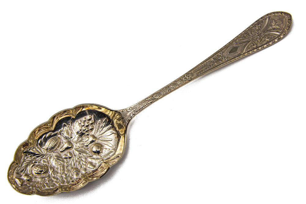 Ложка сервировочная, 1890-е годы, Англия; мельхиор, серебрение купить ...