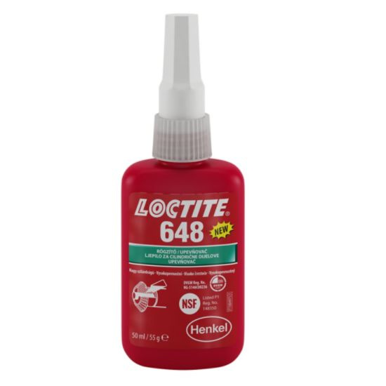 Loctite 648 50мл (вал-втулочный фиксатор быстроотверждаемый, высокотемпературный)  #1