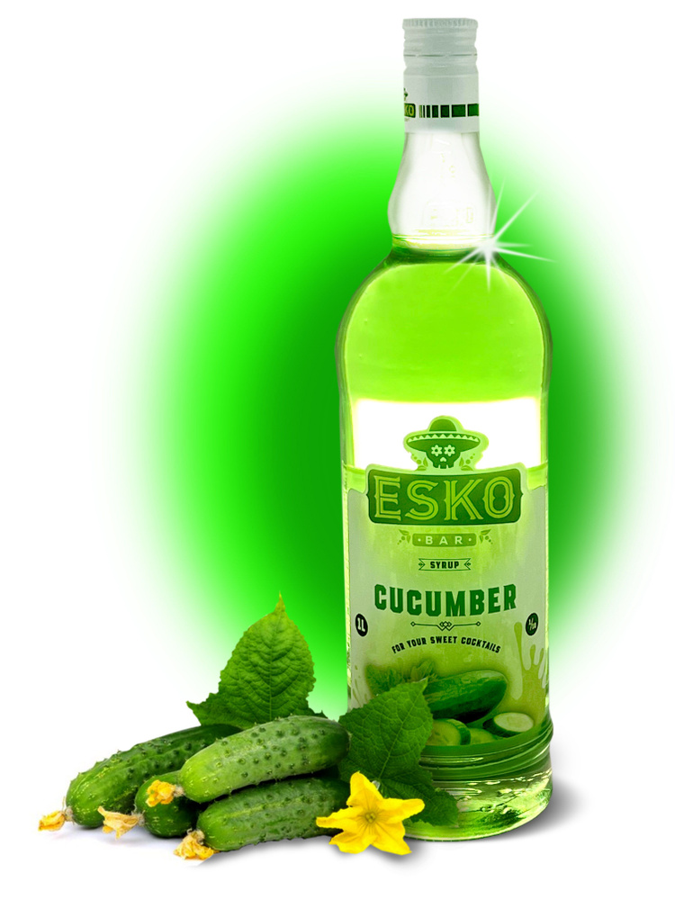 Сироп Esko Bar Cucumber (1L) #1