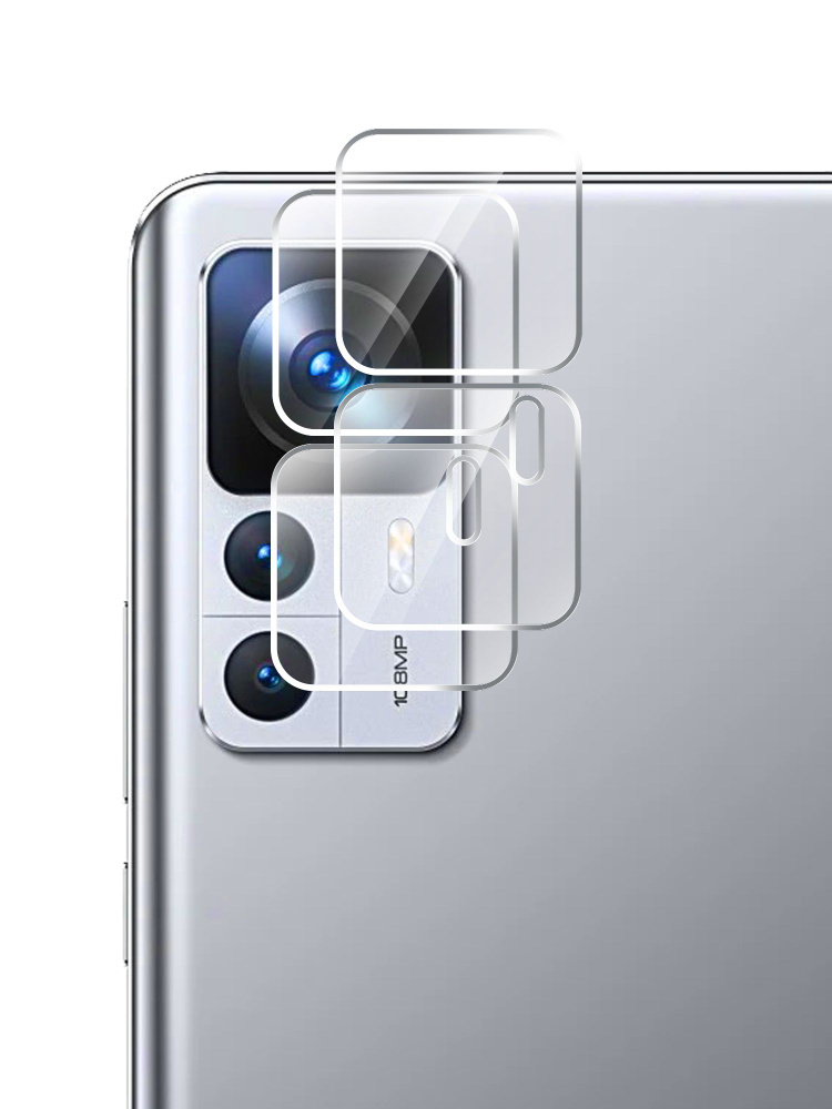 Защитное стекло на Xiaomi 12T/ 12T Pro (Ксиоми 12Т/12Т Про) гибридное ...