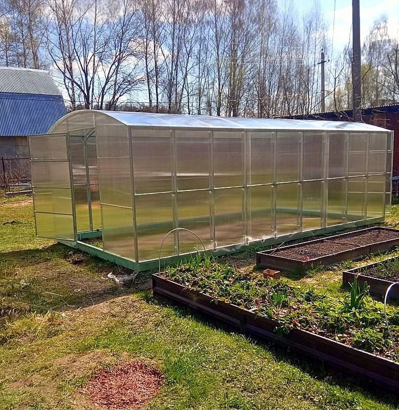 Теплица TPLPRLUK, Поликарбонат, Металл купить по выгодным ценам в ...