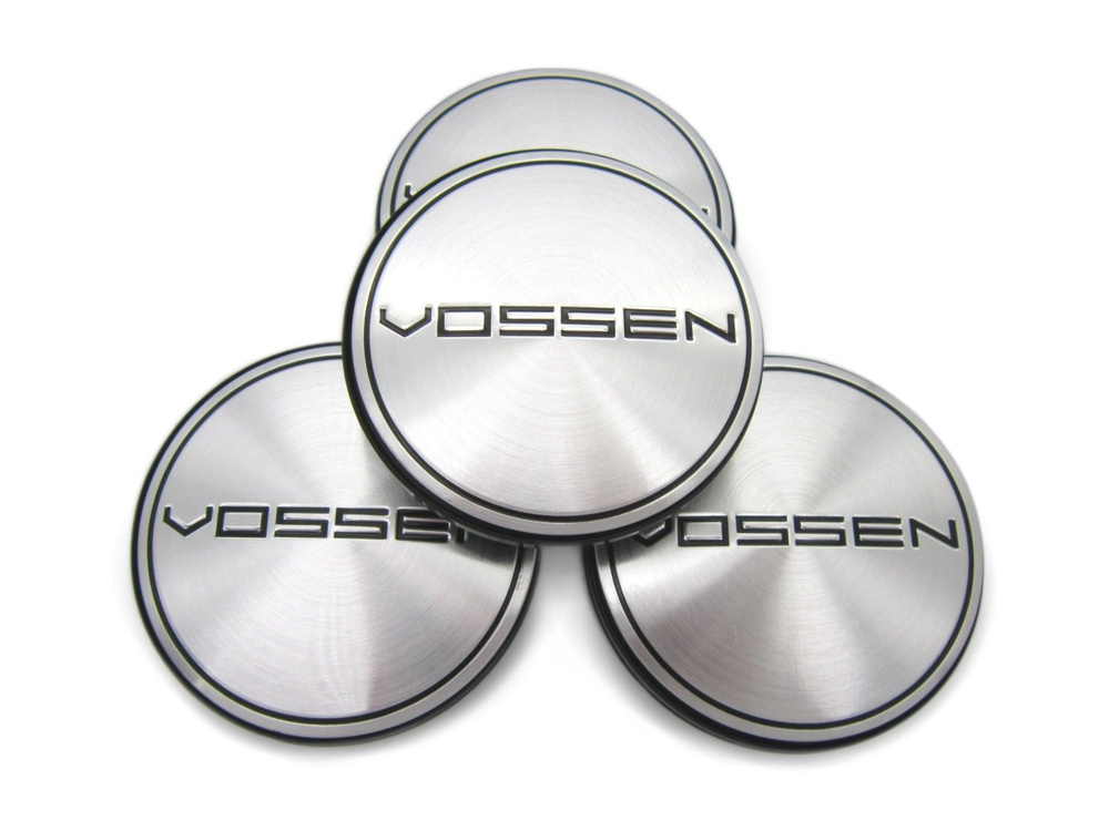 Колпачки заглушки на литые диски КиК "Воссен" 62/55/10, комплект 4 шт.  #1