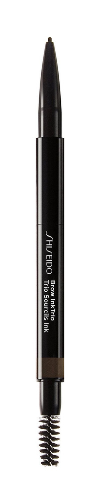 Моделирующий карандаш для бровей 3-в-1 04 Ebony Shiseido Brow InkTrio #1