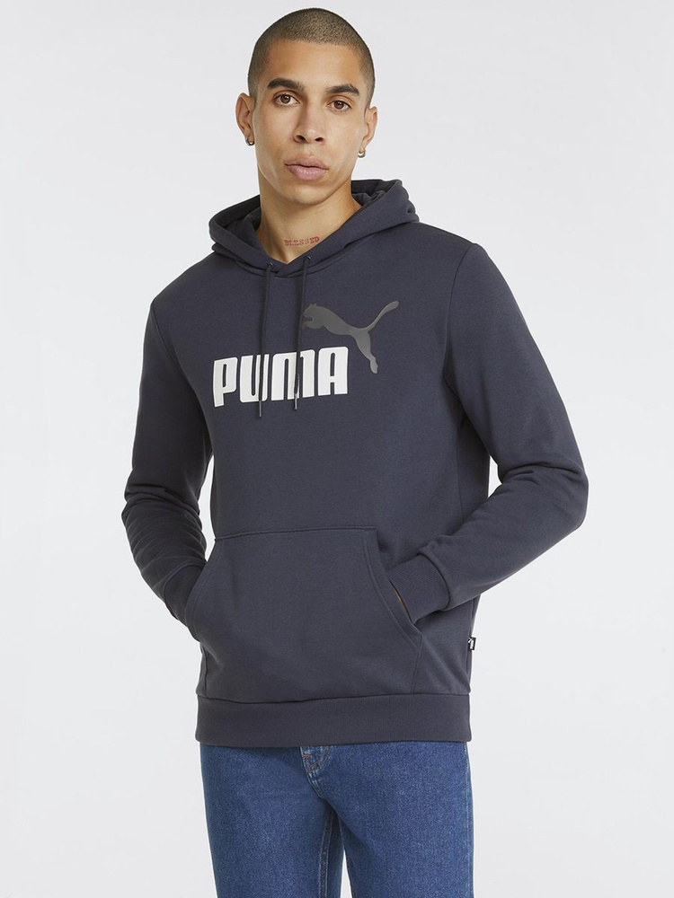 Худи PUMA Ess+ 2 Col Big Logo Hoodie Fl #1