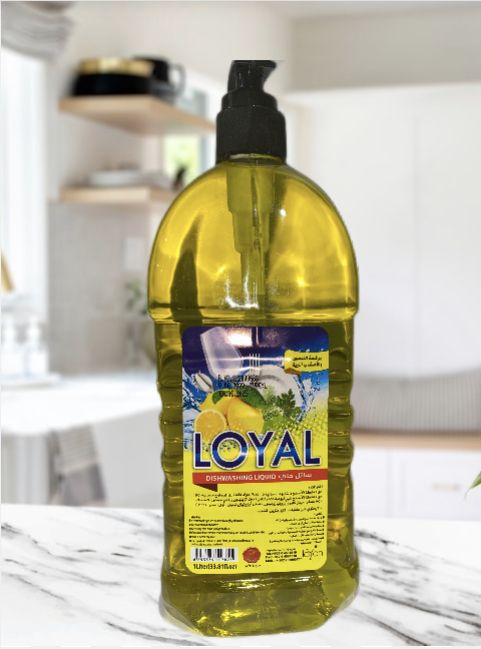 Средство для мытья посуды концентрированное LOYAL Лимон & Горные травы, 2000 мл  #1