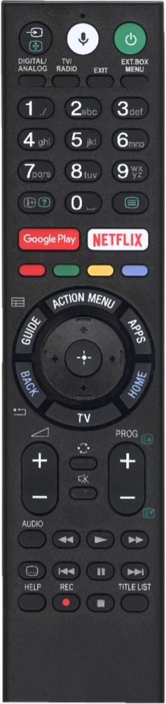Универсальный пульт RMF-TX310E для телевизора Sony с голосовым управлением  #1