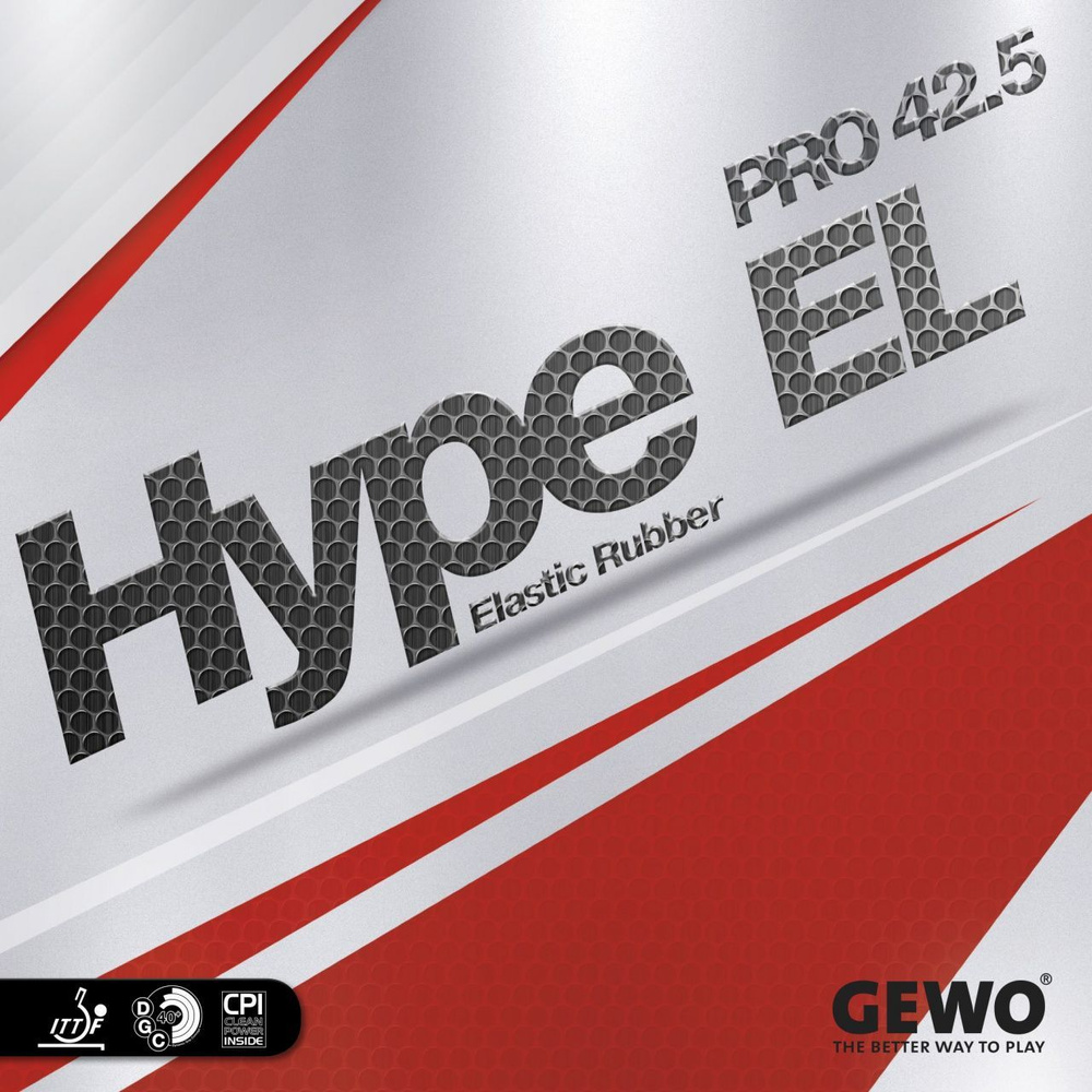 Накладка GEWO Hype EL Pro 42.5 черная 2.1 mm #1