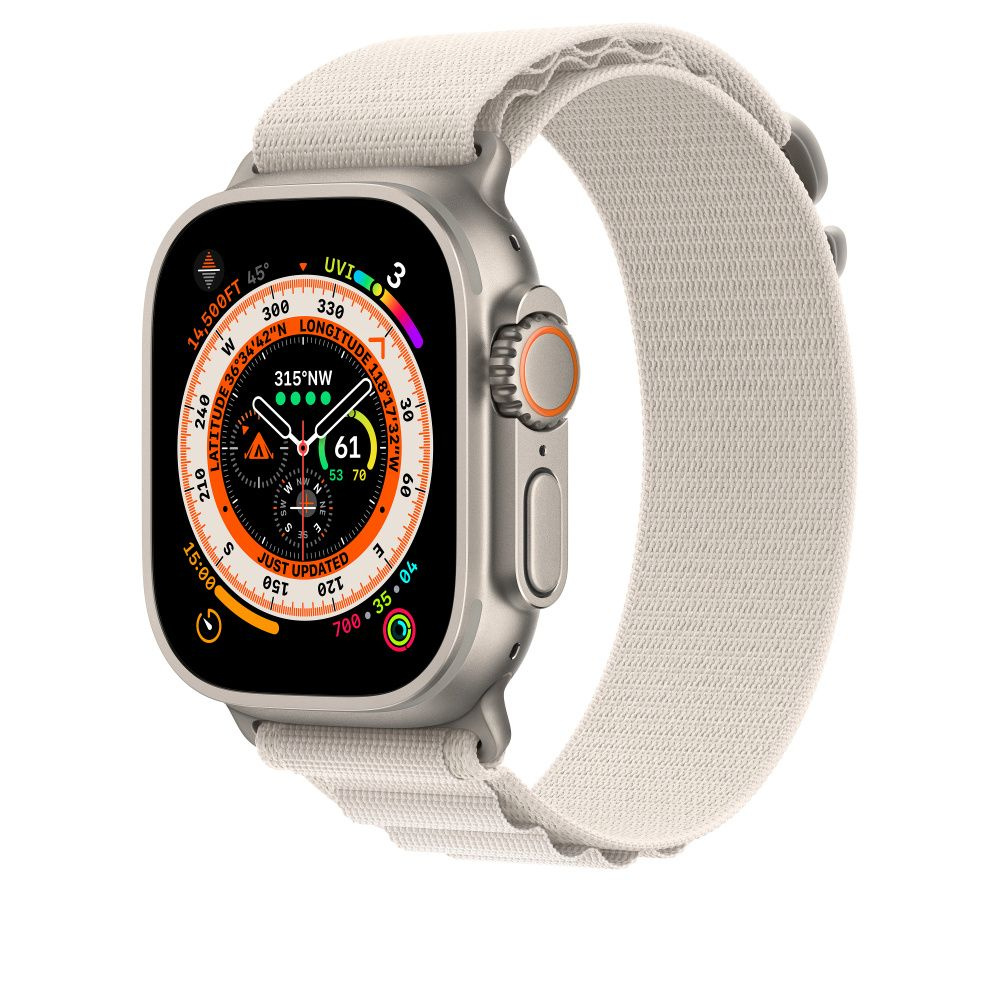 Ремешок для смарт-часов, фитнес-браслета Apple Watch Series 1 2 3 4 SE 5 6 7 8 ultra ультра альпийская #1