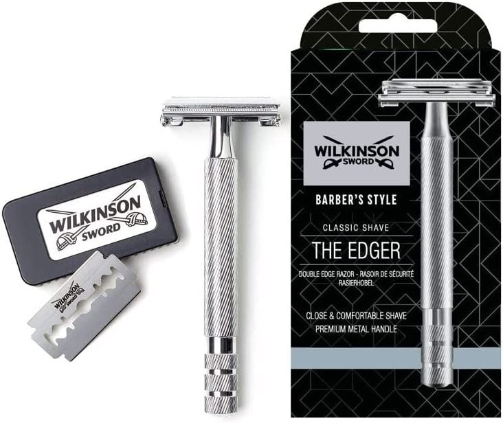 Wilkinson Sword Classic Premium / Станок для бритья классический Т-образная бритва + 5 лезвий, Германия #1