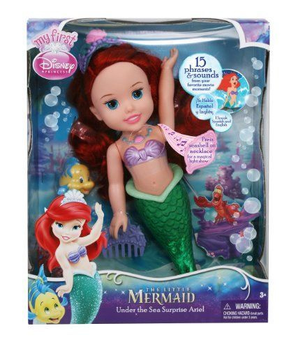 Кукла Дисней Принцесса Русалочка Ариэль под водой (36см)  #1