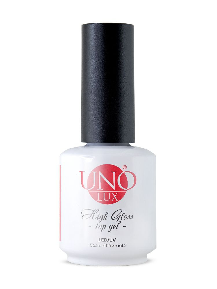Uno Lux, Верхнее покрытие High Gloss Top Coat / топ для гель лака без липкого слоя  #1
