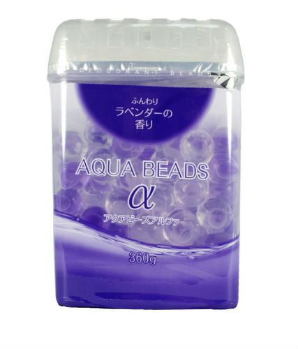 Nagara Aqua Beads Арома-поглотитель запаха гелевый с ароматом лаванды, 360 г/  #1