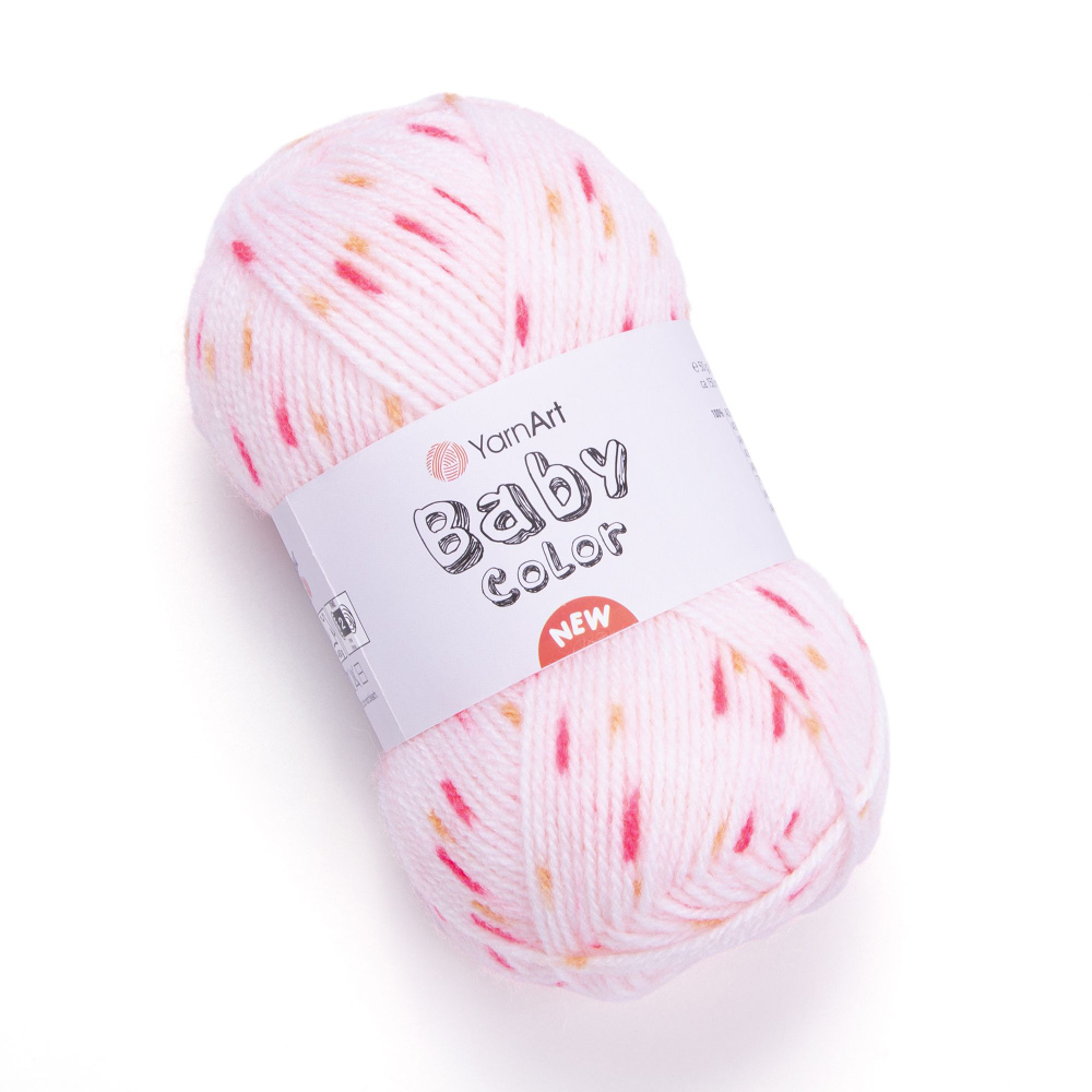 Пряжа YarnArt Baby Color (5 шт) #1