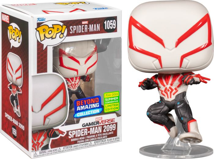 Фигурка Funko Pop! Spider-Man 2099 White (Имеются повреждения на коробке (Стикер SDCC 2022 (Фанко Поп #1