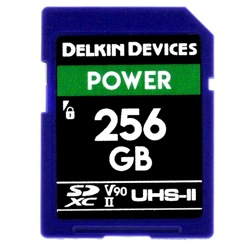 Карта памяти Delkin Devices Power SDXC 256GB 2000X UHS-II V90 #1