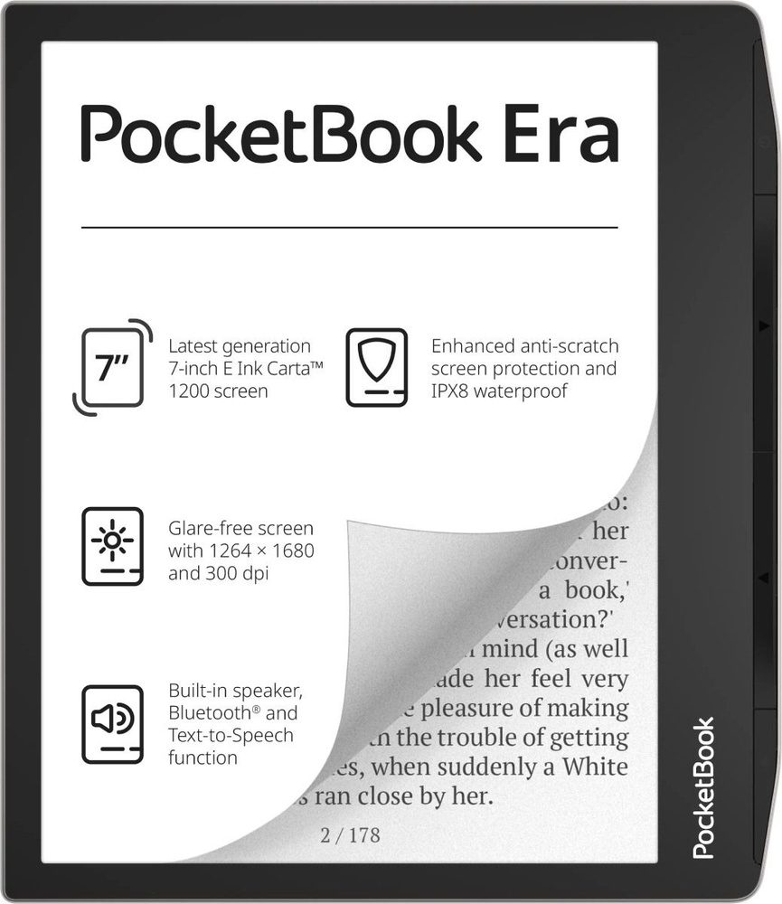 Pocketbook 7" Электронная книга 156903, черный #1