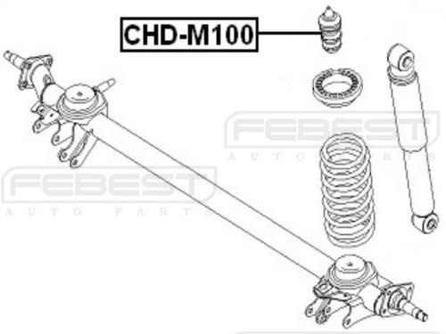 SAFEBEST Амортизатор подвески, арт. CHDM100 #1