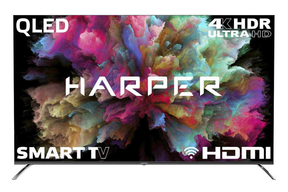 Harper Телевизор 65Q850TS 65" 4K HDR, черный. Уцененный товар #1