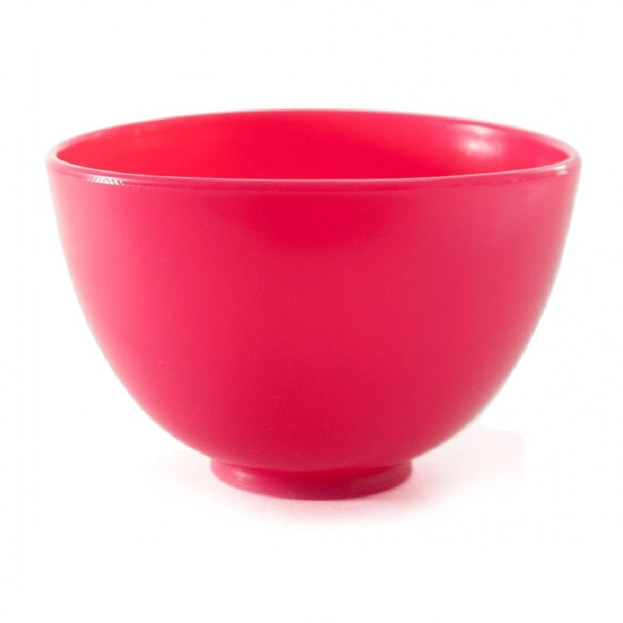 Anskin Rubber bowl, red, 300 ml - Чаша для размешивания маски, кораллово-красная, 300 мл  #1