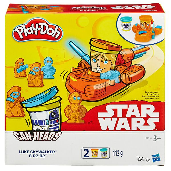 Play-Doh B0595 Герои Зв. войны №1 - Luke Skywalker и R2D2 #1