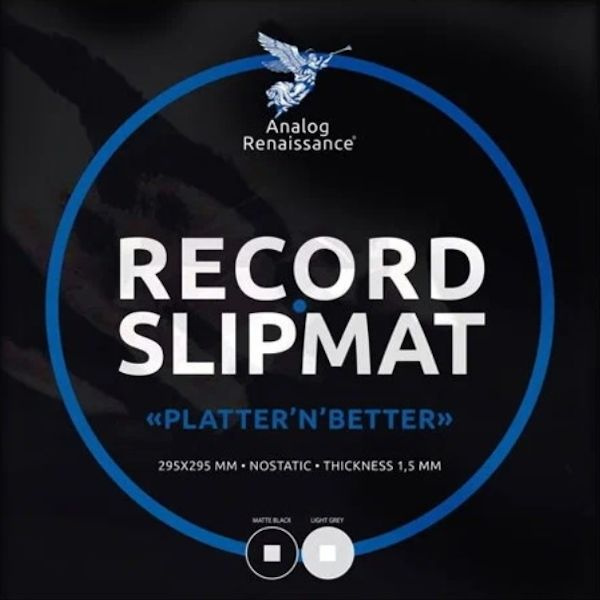 Слипмат Для Проигрывателя (Analog Renaissance Record Slipmat)(Чёрный) #1