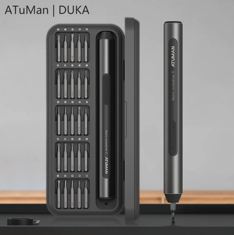 Электрическая отвертка Xiaomi DUKA Atuman E1 25 in 1 - купить по низкой ...