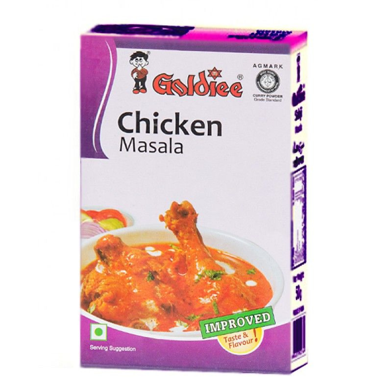 Смесь специй для курицы Чикен масала (Chicken masala Goldiee), 100 грамм  #1