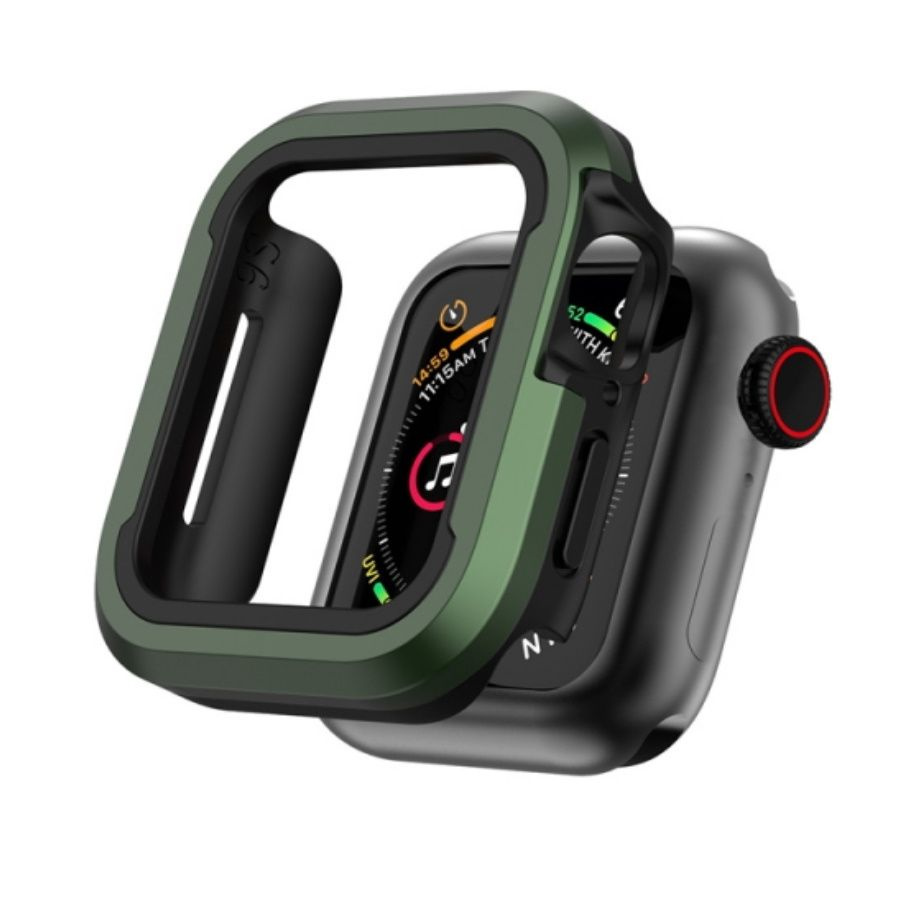 Чехол на часы Apple Watch WiWU JD-101 iShield Watch Case 44mm - Зеленый #1