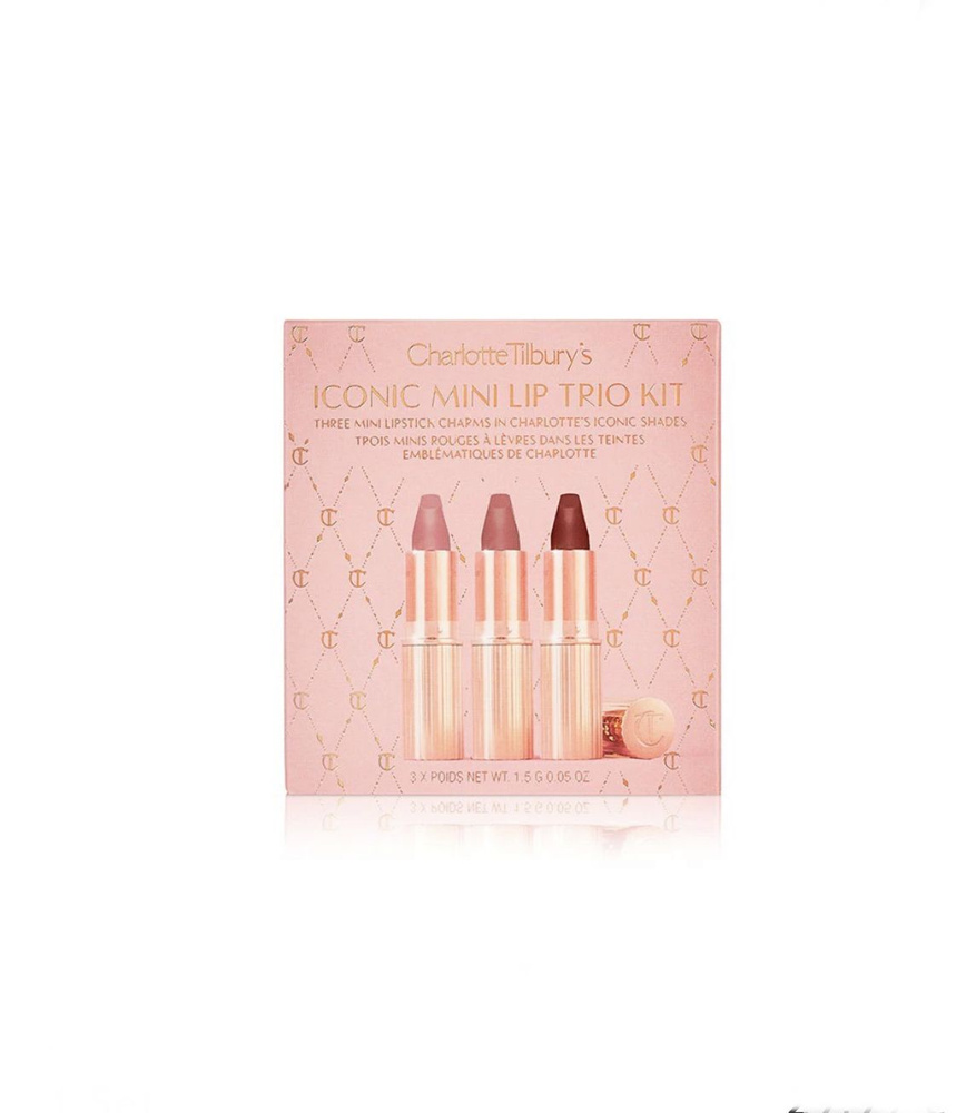 Charlotte Tilbury Набор помад для губ Iconic Mini Lip Trio Kit #1