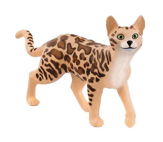 ФИГУРКА ЖИВОТНОЕ КОШКА БЕНГАЛЬСКАЯ 13918 Шляйх Schleich 4.6 см #1