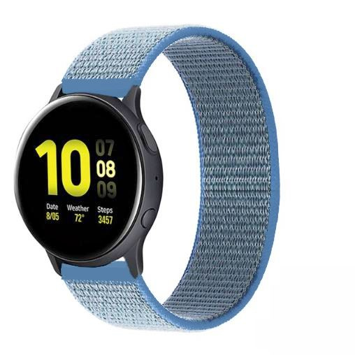 Универсальный нейлоновый ремешок 20 мм для Samsung Galaxy Watch, Huawei Watch, Honor, Xiaomi Amazfit #1