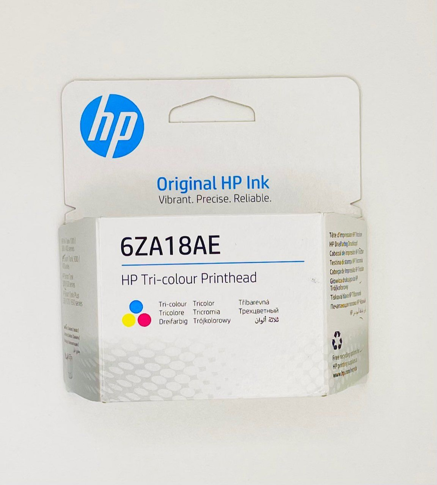 HP 6ZA18AE Трёхцветная печатающая головка M0H50A #1