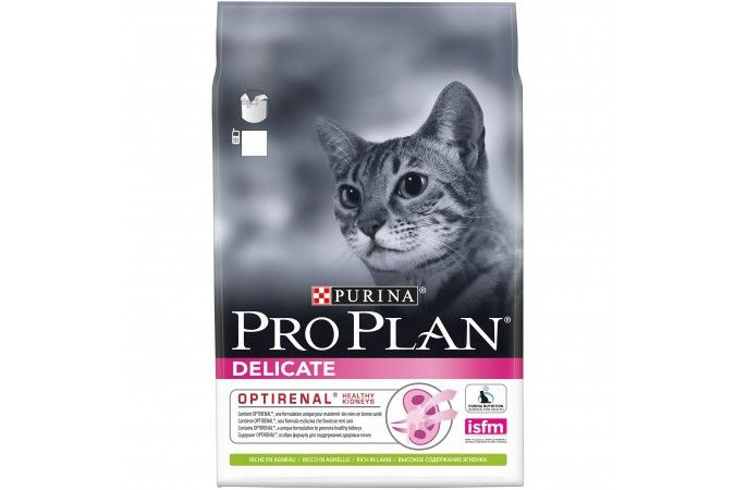 PRO PLAN "Delikate" Корм с комплексом OPTIDIGEST сухой 1,5 кг для кошек с чувствительным пищеварением #1