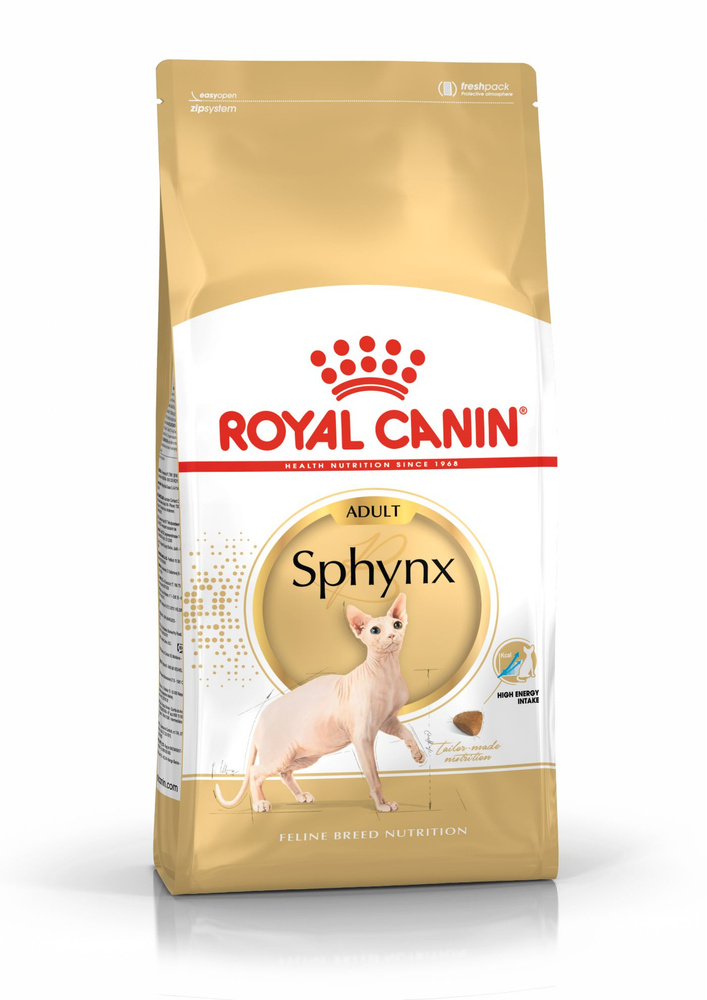 Royal Canin Sphynx Сухой корм для взрослых кошек породы Сфинкс, 400 г  #1