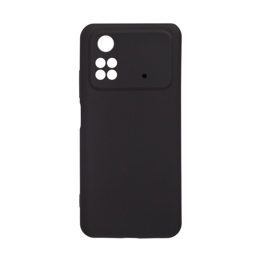Чехол для телефона X-Game XG-HS128 для POCO M4 Pro Силиконовый Чёрный  #1