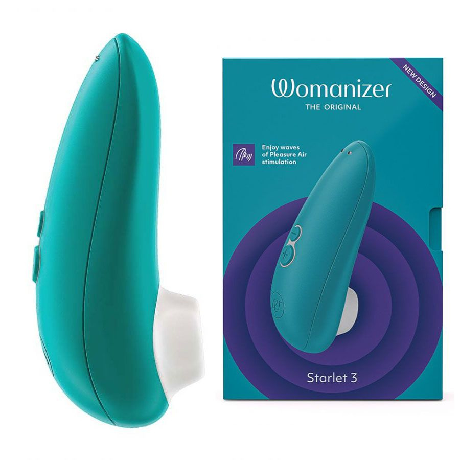 Womanizer Вибратор Starlet 3_бирюзовый, голубой, 11 см #1