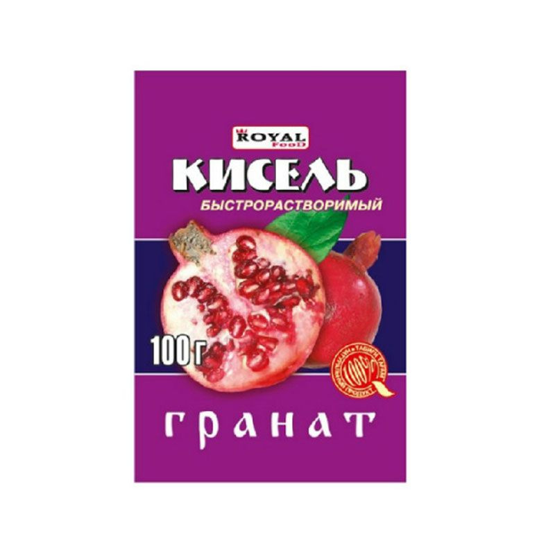 Кисель быстрорастворимый / быстрого приготовления / 5шт по 100г с содержанием натурального сока, вкус #1