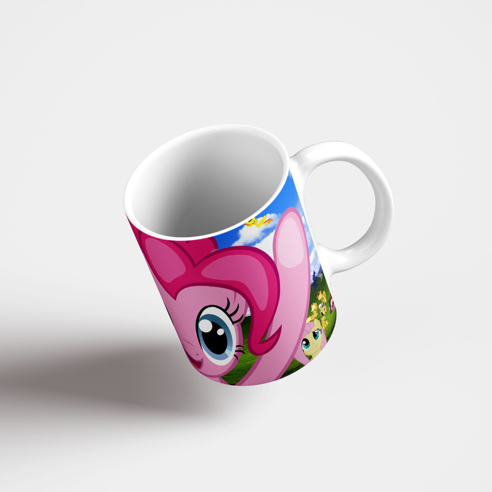 Кружка My Little Pony, MLP, Мой Маленький Пони, Пинки Пай, Pinkie Pie, 330 мл, 1шт.  #1