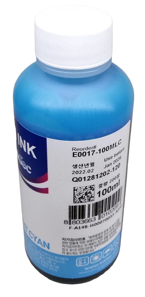 Чернила InkTec E0017 для L800 T6735/T6745 100мл light cyan #1