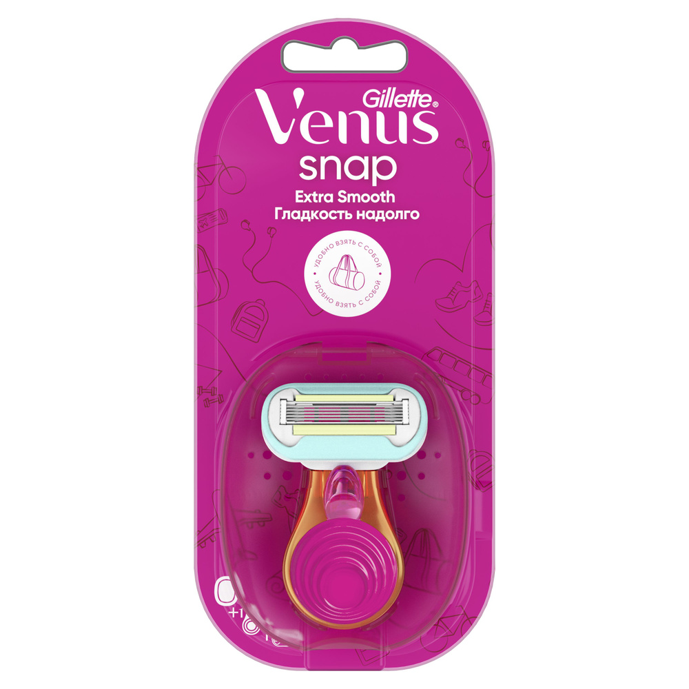 Женская бритва Gillette Venus Snap С Extra Smooth #1