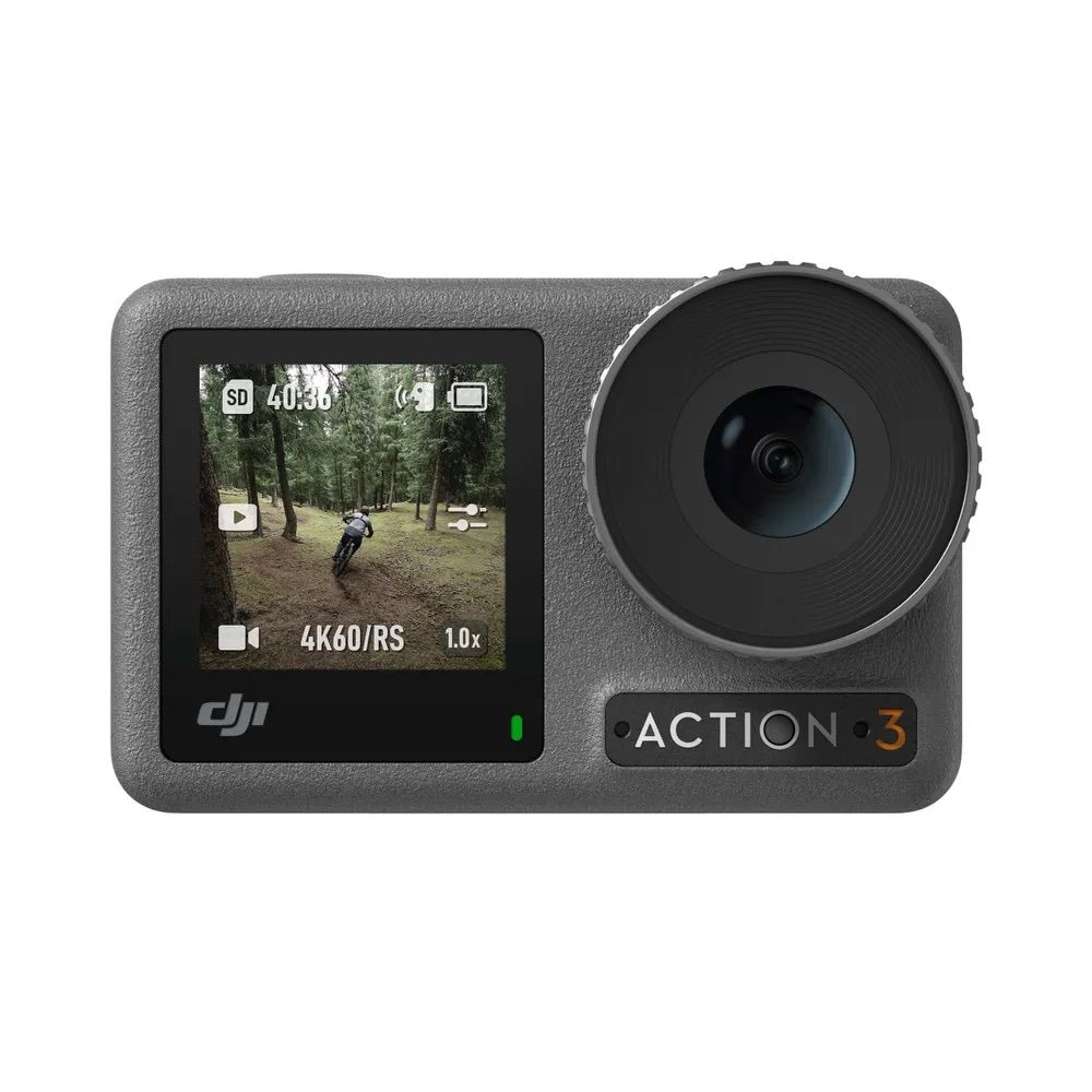 Экшн-камера DJI Osmo Action 3 Adventure Combo, 12МП, 4096x3072, 1770 мАч, чёрный  #1